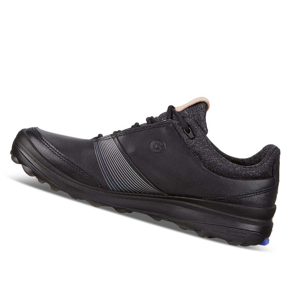 Women's Ecco Biom Hybrid 3 Gtx Golf Shoes Black | Canada 128GSO